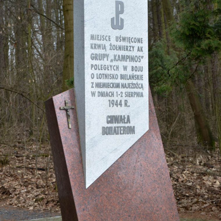 Upamiętnienie żołnierzy AK grupy Kampinos